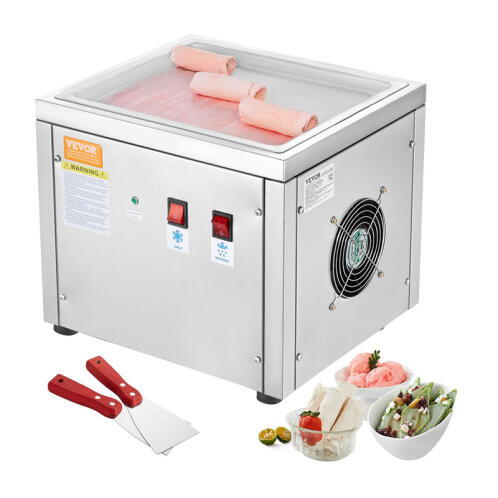 VEVOR Παγωτομηχανή για Ρολό Παγωτού 340 x 310 x 300 mm JYTMDGLCB210WJKZRV2