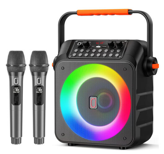 JYX Φορητό Ηχείο T21-T με 2x Μικρόφωνα 18W 3000mah LED Μαύρο