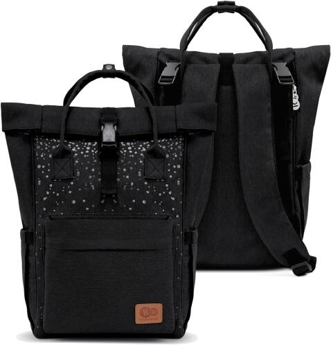 Τσάντα αλλαξιέρα Moonpack Confetti Black