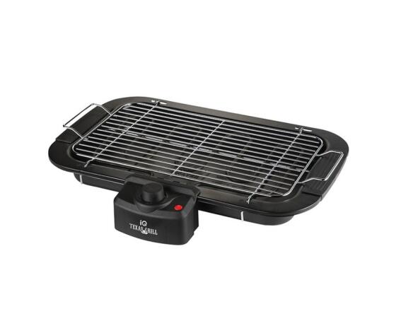 IQ Επιτραπέζια Ηλεκτρική Ψησταριά Σχάρας 2000W με Ρυθμιζόμενο Θερμοστάστη 28x22εκ.