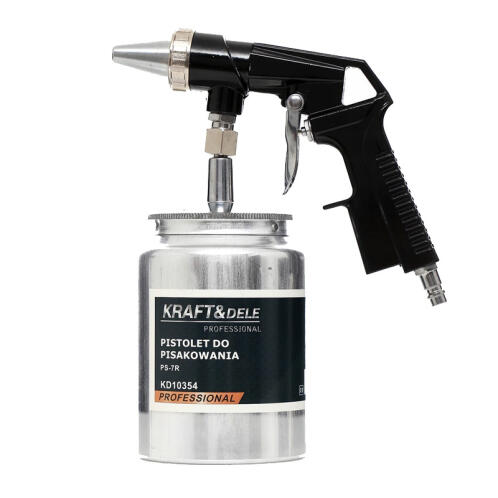 Kraft&Dele Πιστόλι Αέρος Αμμοβολής με Δοχείο 1L KD-10354