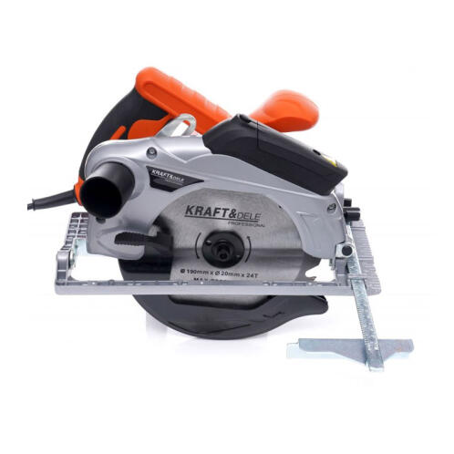 Kraft&Dele Κυκλικός Δίσκος Κοπής Δισκοπρίονο Χειρός με Ένδειξη Laser 2800W KD-1713