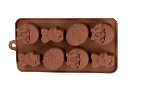 Φόρμα Σιλικόνης Πασχαλινή   21χ10,5χ2,5 εκ. Καφέ