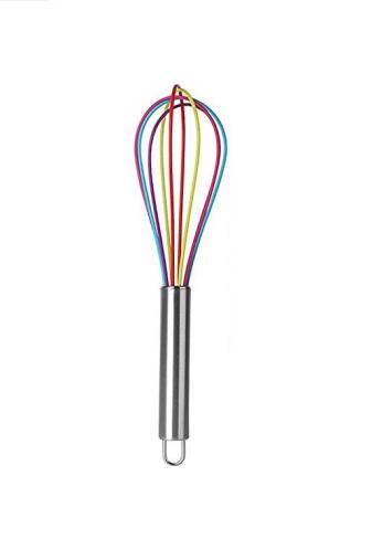 Αναδευτήρας/Aυγοδάρτης Ανοξείδωτος χρωματιστός 21 εκ.