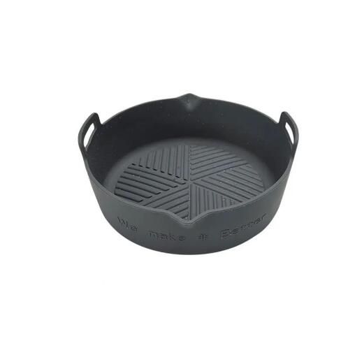 Καλάθι Τηγανίσματος για Φριτέζα Αέρος Γκρι από Σιλικόνη 20,5x7 εκ.