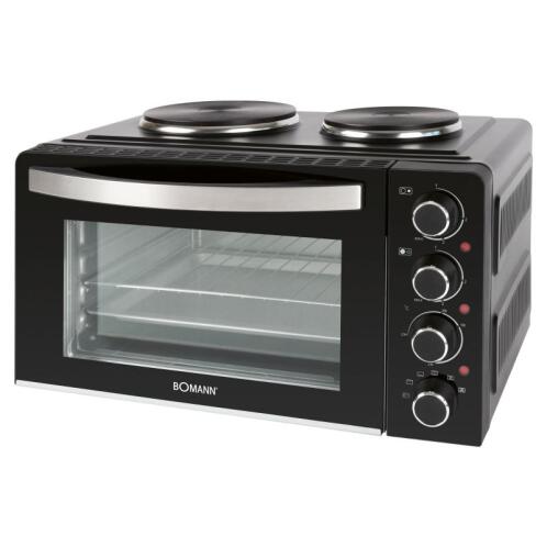 Bomann Ηλεκτρικό Φουρνάκι 28L 3100W με 2 Εστίες Μαγειρέματος KK6059CB