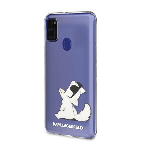Karl Lagerfeld “Choupette Fun” Hard Case Θήκη προστασίας από σιλικόνη – Samsung Galaxy M21/M215 (Clear)