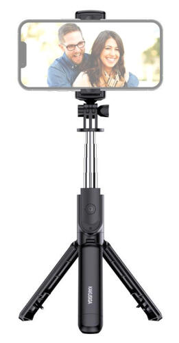 KAKUSIGA selfie stick KSC-1143 με τρίποδο έως 70cm Bluetooth μαύρο