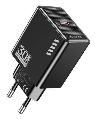 KAKUSIGA φορτιστής τοίχου KSC-1241 USB-C 30W μαύρος