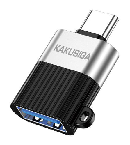 KAKUSIGA αντάπτορας USB-C σε USB KSC-1420 5Gbps 18W γκρι