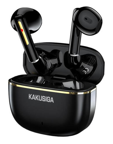 KAKUSIGA earphones με θήκη φόρτισης KSC-1482 True Wireless 15mm 35/300mAh μαύρα