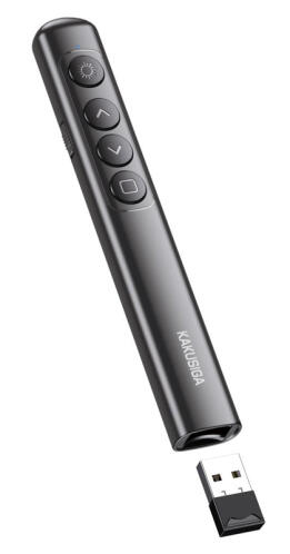 KAKUSIGA τηλεχειριστήριο παρουσιάσεων KSC-1488 με laser & πλήκτρα 100m μαύρο
