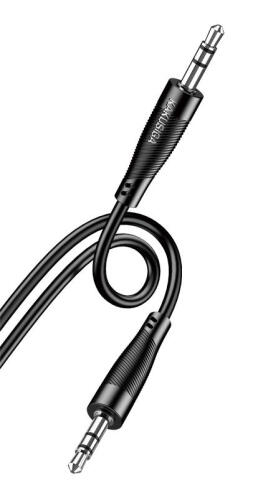 KAKUSIGA καλώδιο ήχου 3.5mm KSC-893 AUX 1m μαύρο