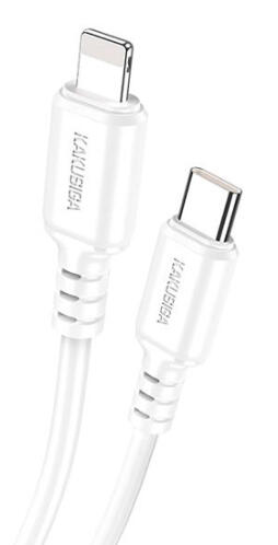 KAKUSIGA καλώδιο Lightning σε USB-C KSC-982 20W 480Mbps 1m λευκό