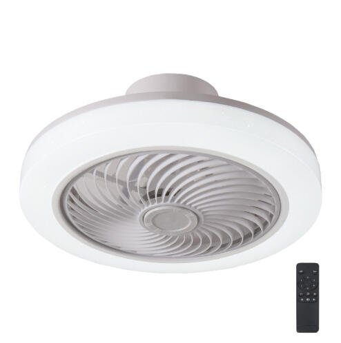 Gruppe Ανεμιστήρας Οροφής με Φως & Τηλεχειριστήριο DC Motor LDGD046 Λευκός
