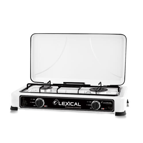 Lexical Gas Stove 2 Burners White LGS-2812-1