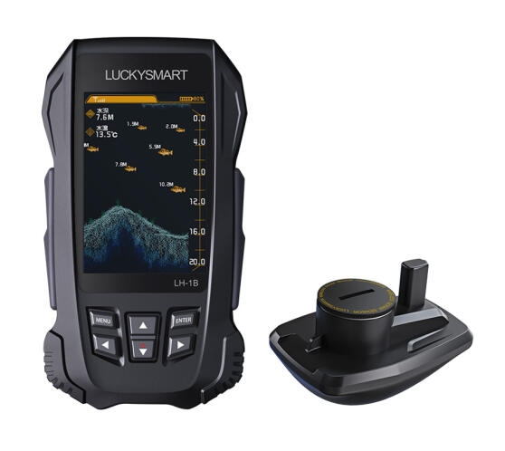 LUCKY ανιχνευτής ψαριών & βυθόμετρο LH-1B ασύρματο οθόνη 3.5" 100m
