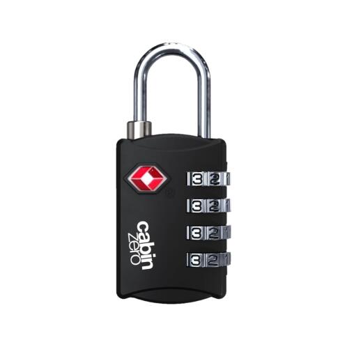 Cabin Zero Λουκέτο TSA Absolute Black