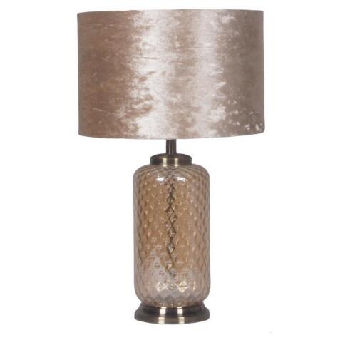 Oriana Ferelli Πορτατίφ E27 με Μπεζ Καπέλο και Βάση 55,5cm LK-20502