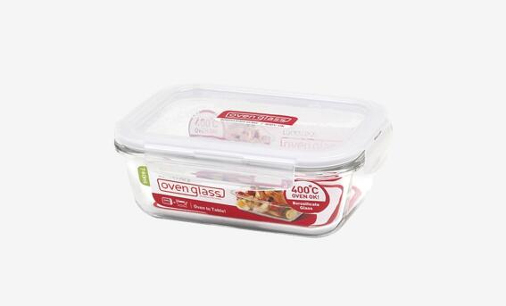 Lock & Lock Δοχείο Πυρίμαχο 740ml Παραλληλόγραμμο 17,5x13x7,3cm Euro