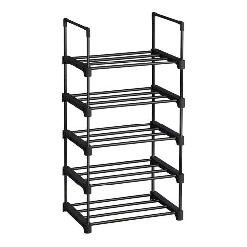 Μεταλλικό Stand Αποθήκευσης Παπουτσιών με 5 Ράφια 45 x 30 x 89.5 cm Songmics LSA005B02