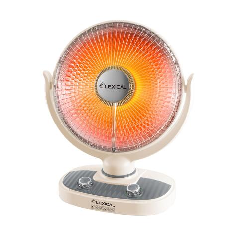 Lexical Θερμάστρα Επιτραπέζια Φορητή Κεραμική σε Λευκό Χρώμα 900W LSH-8060-3
