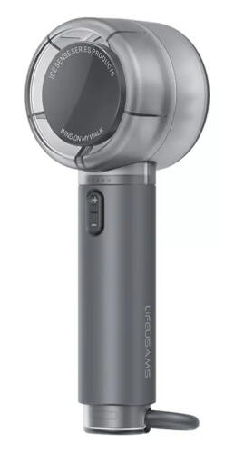 USAMS φορητός ανεμιστήρας LU01 με 5 ταχύτητες 2000mAh μαύρος