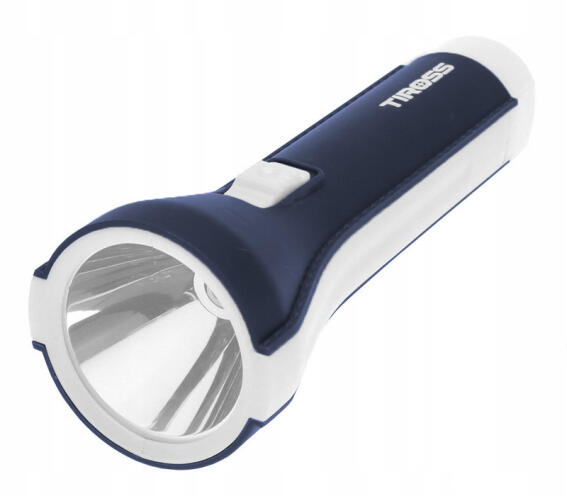 TIROSS φορητός φακός LED TS-2205 60lm + 35lm μπλε