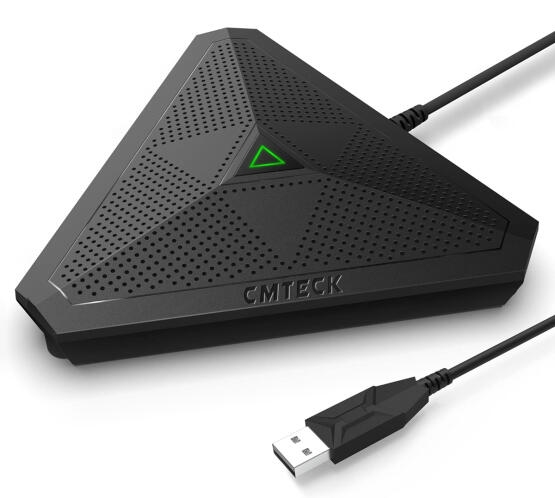 CMTECK επιτραπέζιο μικρόφωνο M001 omnidirectional USB μαύρο