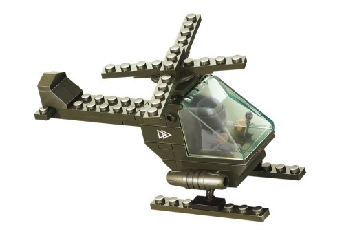 SLUBAN Τουβλάκια Army Attack Helicopter M38-B5700 51τμχ