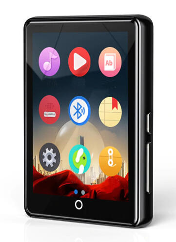 RUIZU MP3 player M7 με οθόνη αφής 2.8" 16GB ελληνικό μενού μαύρο