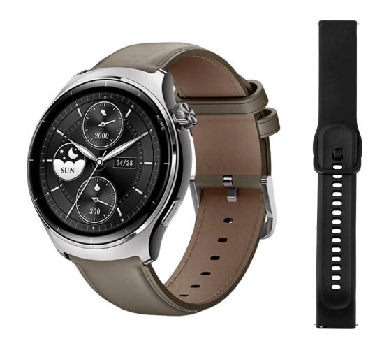Mibro Watch Lite3 Pro Smartwatch Αδιάβροχο με Παλμογράφο Khaki Gray Silver