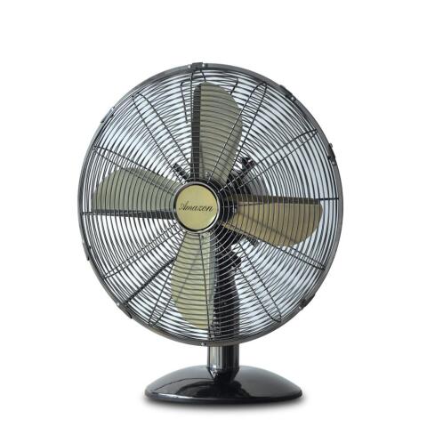 IQ MDF-401 Επιτραπέζιος Ανεμιστήρας 50W Διαμέτρου 40cm Gun Metal