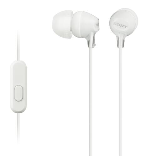 Sony Handsfree Ακουστικά MDR-EX15AP Άσπρο