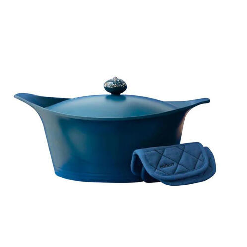 Cookut Cocotte Γάστρα Αντικολλητική 33cm 9Lt Μπλε Blueberry
