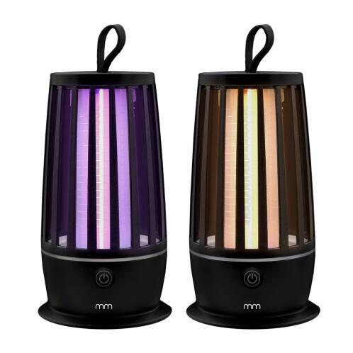 Rechargeable Mosquito Zapper Lamp – Επαναφορτιζόμενη Αντικουνουπική Λάμπα με Λειτουργία Νυχτερινού Φωτισμού