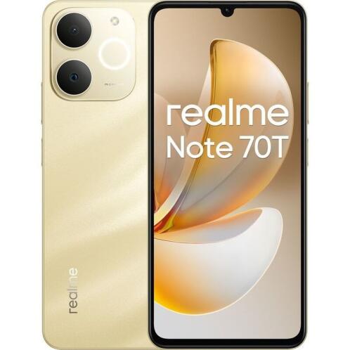 Realme Note 70T Smartphone RMX5313 4/128GB Beach Gold