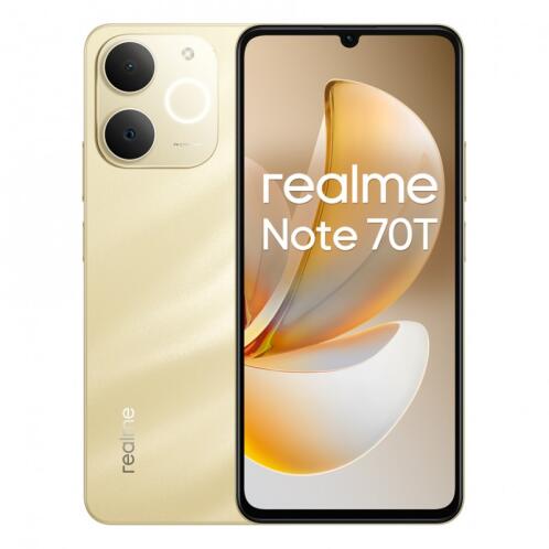 Realme Note 70T Smartphone RMX5313 4/256GB Beach Gold