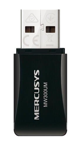 MERCUSYS ασύρματος USB αντάπτορας δικτύου MW300UM 300Mbps Ver 4.0