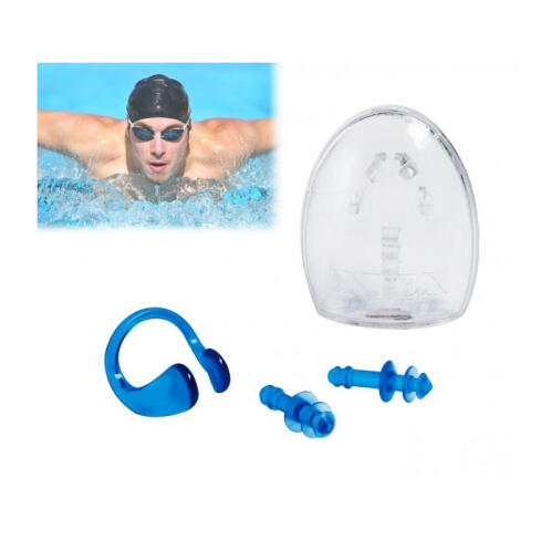 Intex Σετ Ωτασπίδες και Σφιγκτήρας Μύτης για Κολύμβηση MWS3918