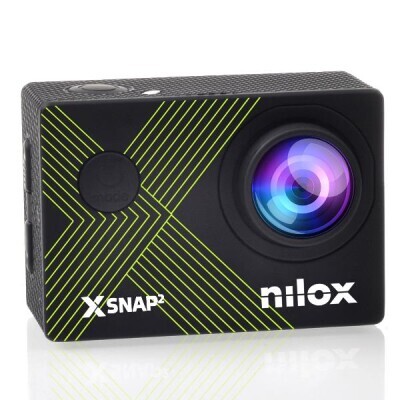 Nilox Action Camera 4K Ultra HD Μαύρη με Οθόνη 128GB NXACXSNAP2YL