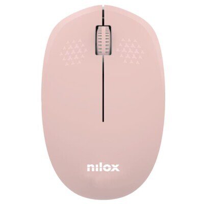 Nilox NXMOWI4014  Optical Wireless Mouse 1000 DPI, 3 Buttons, Pink