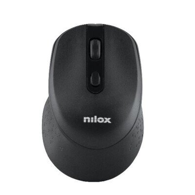 Nilox NXMWS101 Wireless Mouse 1600 DPI, 4 Buttons, Silent, Black