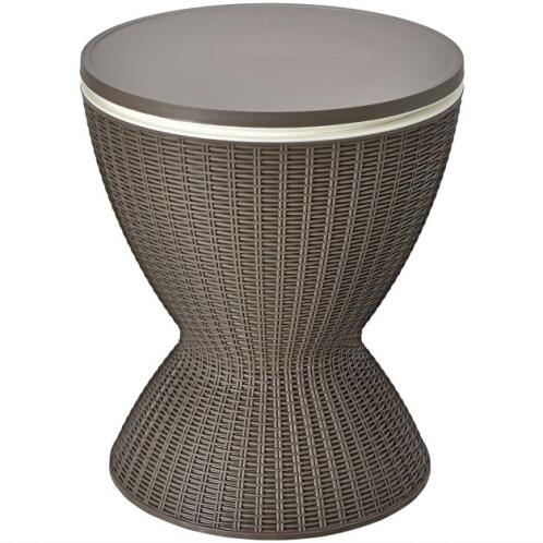 COSTWAY Τραπεζάκι - Ψυγείο Πάγου 3ΟL 48,5 x 57,5 ​​cm OP70810CF