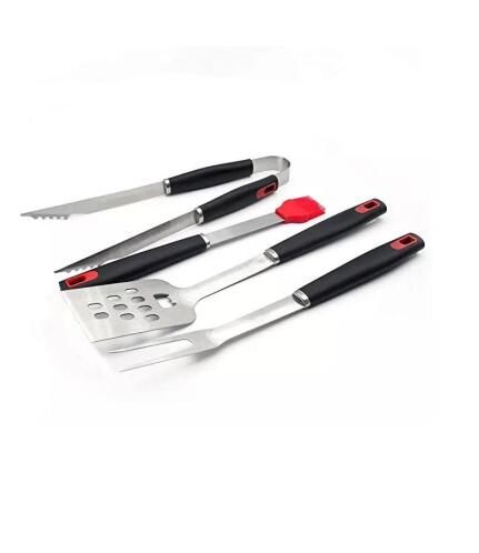 Σετ Εργαλεία ΒΒQ Ανοξείδωτο Ατσάλι 4 τεμ.