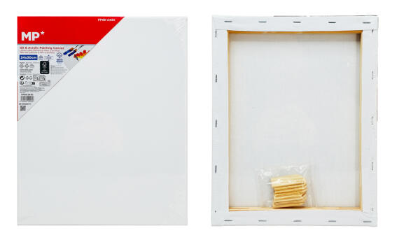 MP καμβάς τελάρο ζωγραφικής PP98-2430 24x30cm 280gr/m² λευκός