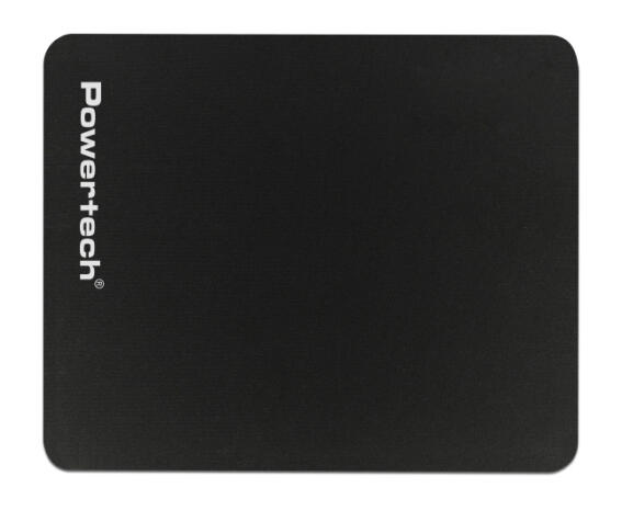 POWERTECH mouse pad PT-1292 20x18cm μαύρο