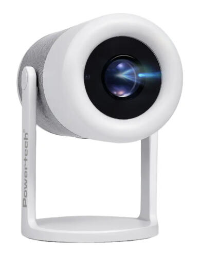 POWERTECH smart βιντεοπροβολέας PT-1305 1080p WiFi Android 170 ANSI lumens λευκός