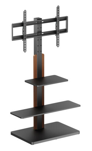 POWERTECH βάση τηλεόρασης δαπέδου PT-1422 32-75" έως 40kg με ράφια