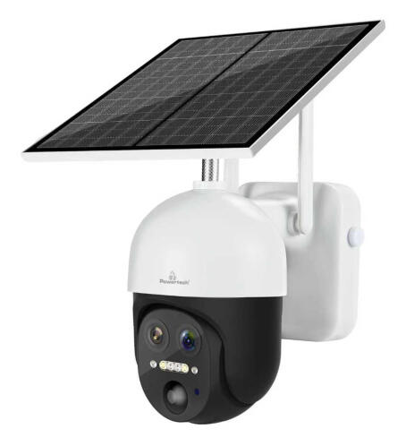 POWERTECH smart ηλιακή κάμερα PT-1497 dual lens 3MP 4G PTZ SD IP65
